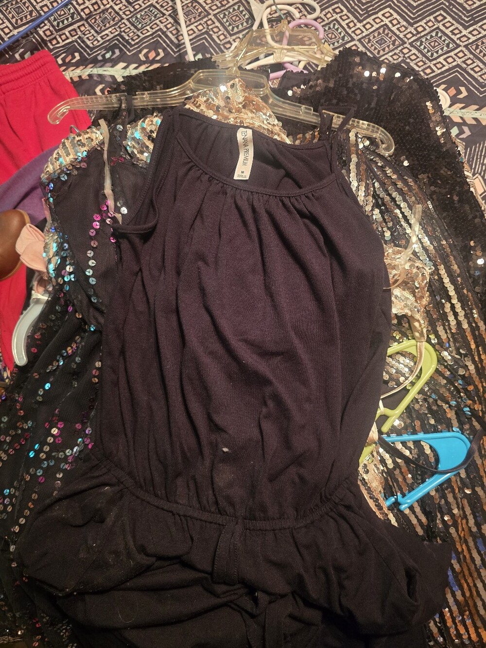 Black Sleeveless Halter Romper